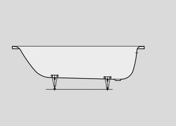 Ванна Saniform 140x70 3,5 мм Kaldewei