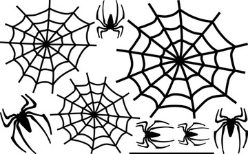 наклейки SPIDER WEBS Человек-Паук - УЗОРЫ ЦВЕТА