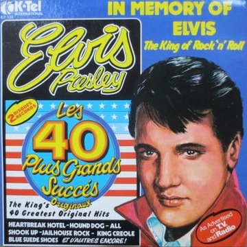 ELVIS PRESLEY LES 40 PLUS GRANDS SUCCES 2LP CANADA