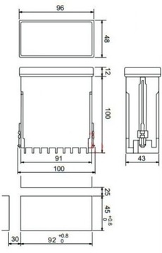 РЕГУЛЯТОР ТЕМПЕРАТУРЫ REX-C410 + ЗОНД