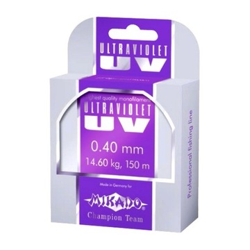 ŻYŁKA MIKADO ULTRAVIOLET NIEMIECKA 150m 0.14mm 2,55kg