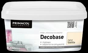 Краска декобаза 1л PRIMACOL--D02 ВАНИЛИЯ