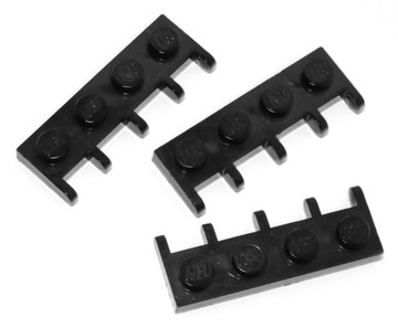 02892b1a LEGO 4315 4250225 431576 431526 - zawias 1x4 - czarny - 3szt