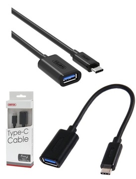 КАБЕЛЬ-АДАПТЕР UNITEK Y-C476BK USB 3.0 OTG К TYPE-C