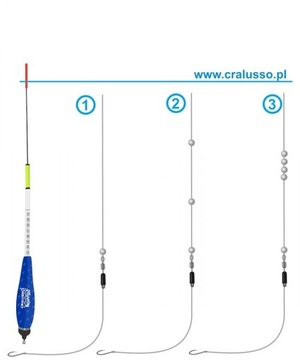 Поплавок Waggler Cralusso Bream Float 14г Новый