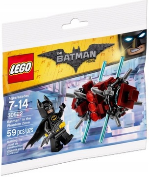 LEGO MOVIE 30522 BATMAN IN THE PHANTOM ZONE FIGURK