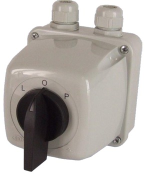 ЭЛЕКТРОМЕТ КУЛАЧКОВЫЙ ПЕРЕКЛЮЧАТЕЛЬ IP44 25A L-O-P 922529