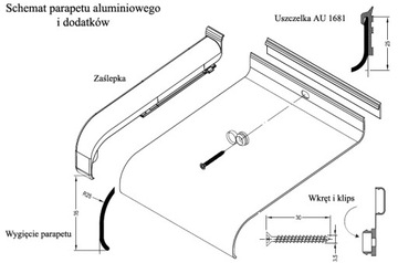 Уплотнитель для подоконников, ГРАФИТ СЕРЫЙ, RAL 7024