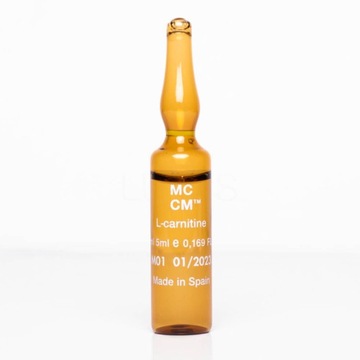 MCCM L-Karnityna 1g/5ml - CELLULIT, SPALA TŁUSZCZ