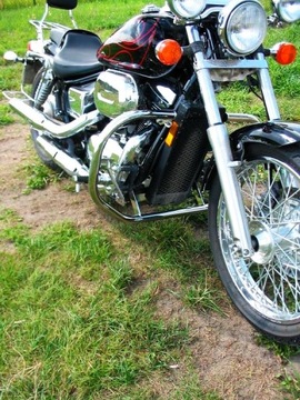 Пороги, дуги HONDA VT 750 SHADOW Spirit Black Widow