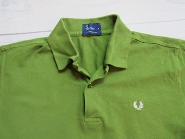 FRED PERRY/ ORYGINALNE ZIELONE POLO T SHIRT /M
