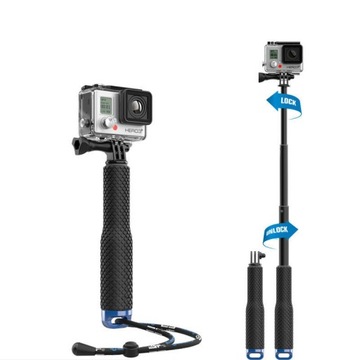 Палка для селфи MONOPOD 48 см, АЛЮМИНИЙ, палка Xiaomi GoPro 7, 8, 9, 10, 11, 12