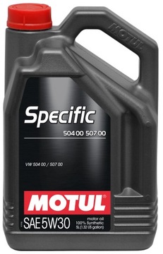 OLEJ MOTUL SPECIFIC 5W30 VW 504 507 5L LUBLIN !!!