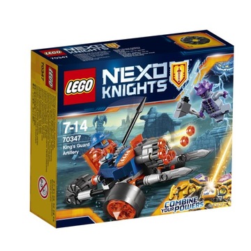 LEGO NEXO ARTYLERIA KRÓLEWSKIEJ STRAŻY 70347