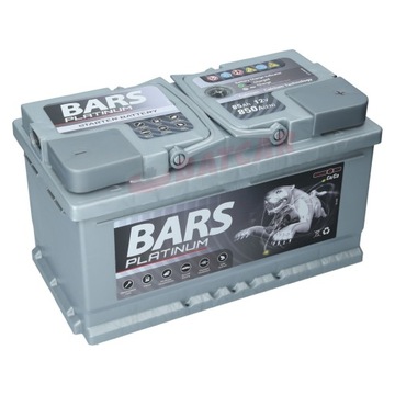 Akumulator BARS PLATINUM 12V 85Ah 800A (EN)