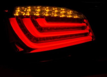 BMW E60 RED WHITE LED BAR задние фонари