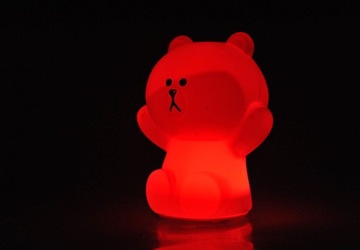 Детский ночник Teddy Bear, 4 цвета