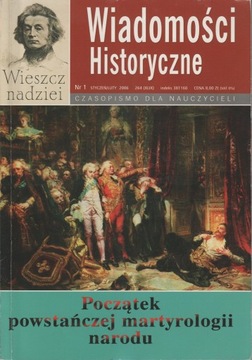 WIADOMOŚCI HISTORYCZNE rocznik 2006