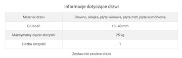 Система складных дверей Tycho F25, длина 200 см.