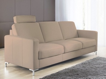 SOFA 3F BASIC ETAP SOFA SKÓRA CAPPUCCINO HIT