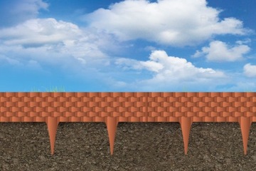 Частокол КАМЕНЬ АНТРАЦИТ, декор