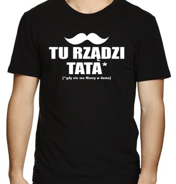KOSZULKA dzień ojca DLA TATY SUPER PREZENT XXL