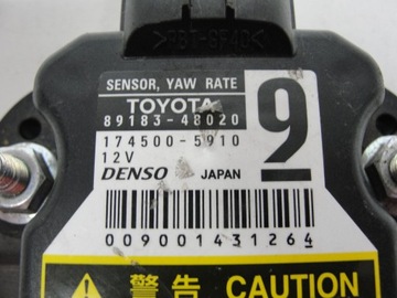 MODUŁ SENSOR AIRBAG 89183-48020 LEXUS IS F
