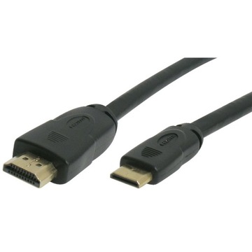 NOWY MARKOWY KABEL HDMI - MINI HDMI 1,8M HD 1080