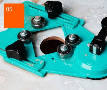 Направляющая для алмазного сверла для коронки кольцевой пилы