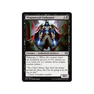 MTG 4x Weaponcraft Enthusiast (Uncommon)