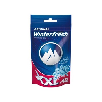 GUMA DO ŻUCIA, GUMY WINTERFRESH XXL - 42 SZT.