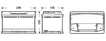 АККУМУЛЯТОР CENTRA FUTURA 72AH 720A Новая модель