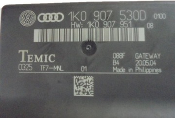 AUDI A3 8P MODUL ŘÍZENÍ GATEWAY 1K0907530D