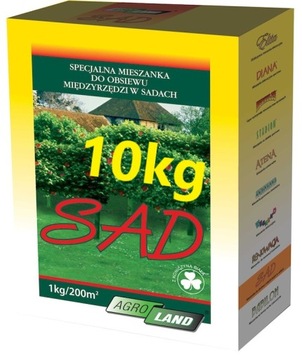 AgroLand NASIONA trawy trawa SAD 10kg na 2000m2 FV