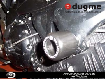 crash pady BMW K1200R K1300R R&G racing