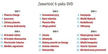 BYŁ SOBIE KOSMOS - ZŁOTA KOLEKCJA HD [ BOX 6 DVD ]