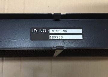 NISSENS 65280A Радиатор системы охлаждения двигателя