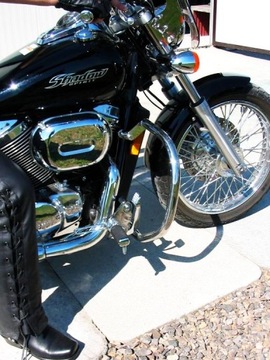 Пороги, дуги HONDA VT 750 SHADOW Spirit Black Widow