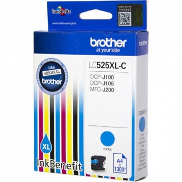 Чернильный картридж Brother ОРИГИНАЛЬНЫЙ LC525XL C DPC-J100 J105 J200