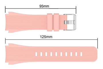 РОЗОВЫЙ ремешок для часов SAMSUNG GALAXY 46MM