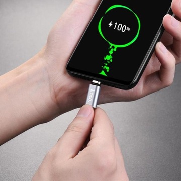 МАГНИТНЫЙ КАБЕЛЬ HOCO 100 СМ, 2 А USB MICRO-USB