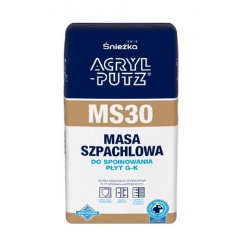 ŚNIEŻKA ACRYL PUTZ MASA DO SPOINOWANIA MS30 20KG