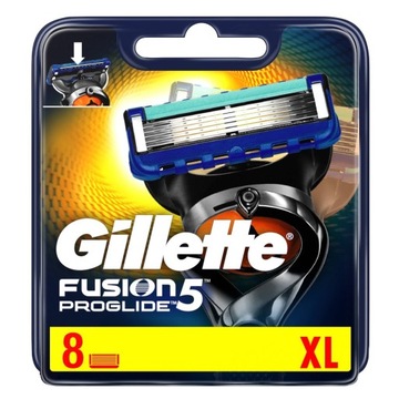 Стержни Gillette Fusion Proglide Silvertouch+ 8 шт.