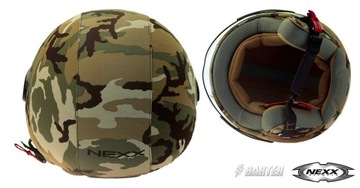 ОТКРЫТЫЙ ШЛЕМ NEXX X60 VISION ARMY BLEND XS