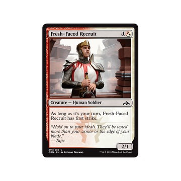 MTG Fresh-Faced Recruit FOIL