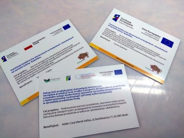 Tablica informacyjna FUNDUSZ DRÓG SAMORZĄDOWYCH