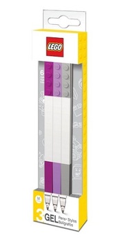LEGO 51861 ZESTAW 3 DŁUGOPISÓW ŻELOWYCH