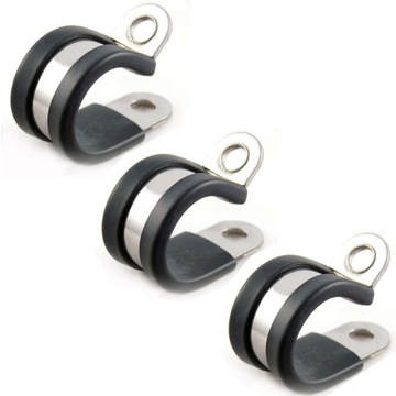 OBEJMA opaska RUBBER CLAMPS W1 6 / 12 mm 3szt