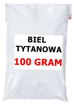 Biel tytanowa Barwnik BIAŁY do ŻYWIC 100g