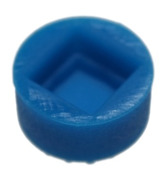 nowa gumka nakładka trackpoint niebieska 4,0 3,5mm